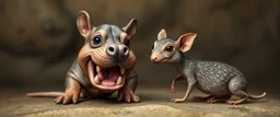 crazy cute small dog hippo rat gremlin