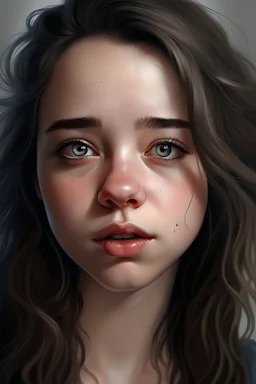 realistic picture of a girl