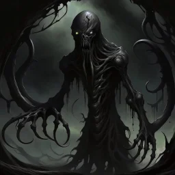 eldritch emaciated shadow darkness