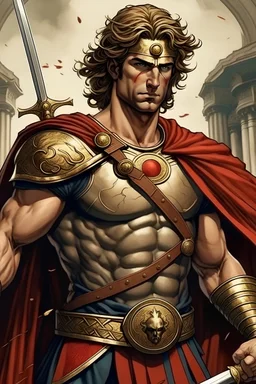 Alexander the Great as super hero