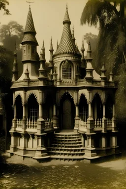 an Antebellum era photograph of an elf palace