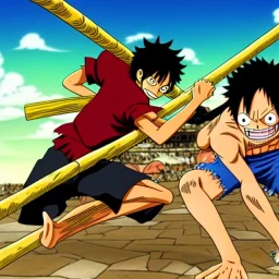 Luffy vs Zoro