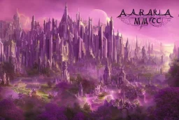 Arcadia the dark city of purple magic