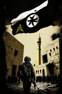 Al Quds, Black flag, army