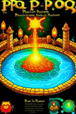 bright pool of radiance, power production