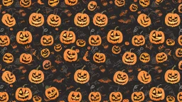 Halloween seamless pattern