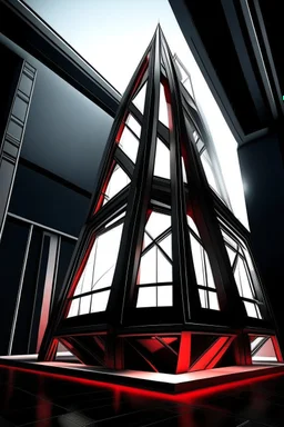 avengers stark tower buliding architecture futuristic-modern stlye.