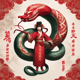 [Chinese style by luchadora] the year of the snake