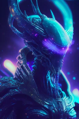 Galaxy king alien ,futuristic, cinematic, cyberpunk, 8k quality