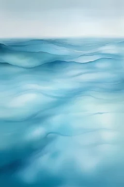 soft blue light water like painting in wateroclor
