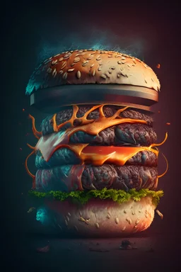 Burger design for hardeez