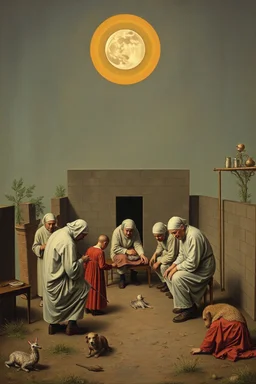 Prisoners' Round ) Bosch painting styles