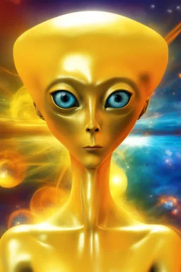 Full body head to toe portrait + profile of a creature with (((a flat orange triangle pointing downwards for a head))), large round eyes like bright yellow headlights, a small body, its feet are in seamless silver and orange skin-tight boots with its skin-tight jumpsuit. It stands out against a white background.