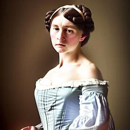 Portrait of a woman in a regency dress, french style, in Alexandre cabanel style, 8k, HD, cinematography, photorealistic, Cinematic, Color Grading, Ultra-Wide Angle, Depth of Field, hyper-detailed, beautifully color-coded, insane details, intricate details, beautifully color graded, Cinematic, Color Grading, Editorial Photography, Depth of Field, DOF, Tilt Blur, White Balance, 32k, Super-Resolution, Megapixel, ProPhoto RGB, VR, Halfrear Lighting, Backlight,