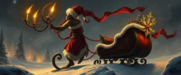 illithid beholder eye tyrant Christmas sleigh carol