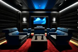 a dedicated home cinema room