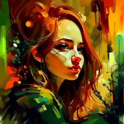 WOMAN Digital painting