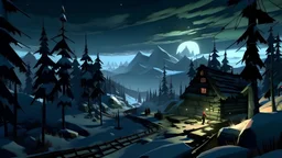 The long dark, путешествие через одинокую топь