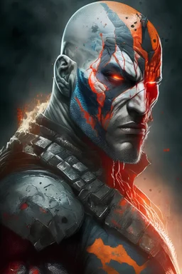 Como sería una mezcla entre drax el destructor y deathstroke