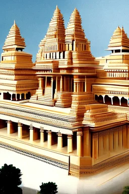 architectural style for Supreme Court of India similar to Sri Ranganatha Swamy Temple