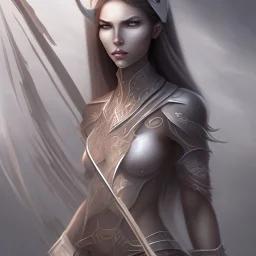 Horned, dark elf, female