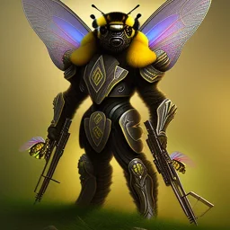 bumblebee fairy warrior