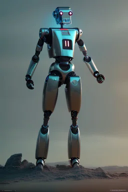 robot soldier futuristic droid