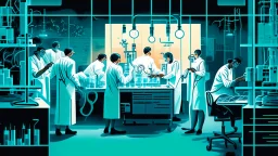 The image for the article can depict a dedicated medical team engaged in advanced laboratory research. In this scene, doctors and researchers come together to study and understand rare and intriguing diseases. The atmosphere is one of discovery, science, and technological advancement, with the team diligently working to improve human understanding of these mysterious conditions and develop better treatments for patients. The image reflects scientific progress and the efforts made to achieve adva