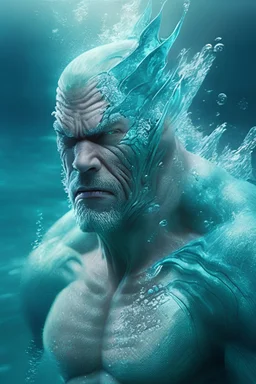Aqua Man realistik