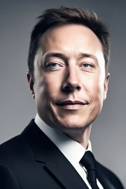 Portrait of Elon musk