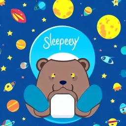 sleepy bear space