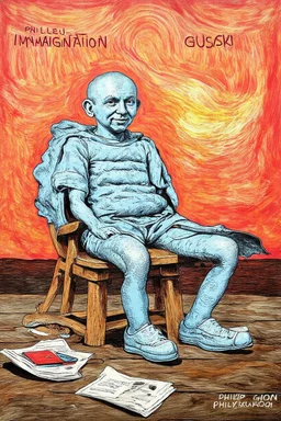 Imagination removes the cloak of familiarity; A surrealistic lowbrow interpretation of Philip Guston