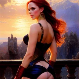 Drawing of beautiful face,'beautiful booty,Busty natasha romanov',intense stare, ancient skintight armor, balanciaga fashion clothe painting by gaston bussiere, greg rutkowski, yoji shinkawa, yoshitaka amano, tsutomu nihei, donato giancola, tim hildebrandt, Oil on canvas, cinematic composition, extreme detail,fit full head inside picture,16k