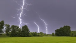 lightening strikes barn