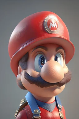 pixar style, Mario