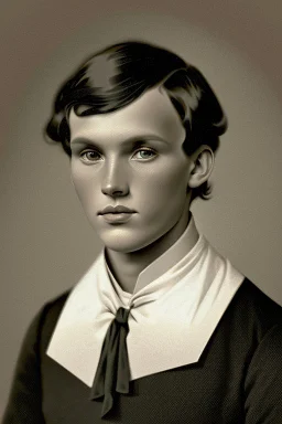 Extremely rich swedish young man portrait 1840s