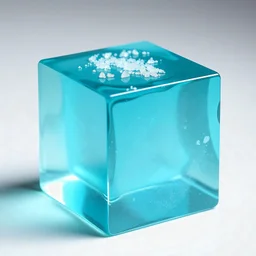 solid salt cube
