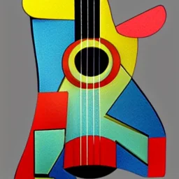 Cubism Guitar