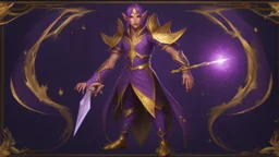 A purple Umbral Gold Elf