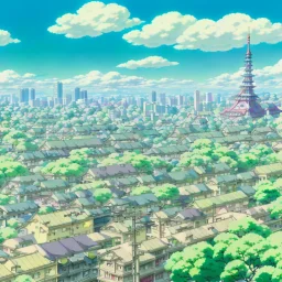 anime tokyo city