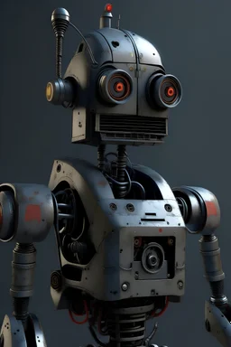 a scery robot