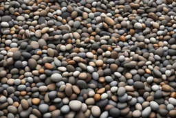 hundreds of pebbles and stones, floating in the air, clustered, no base, no ground, abstract, intricate details, RTX, smooth, matt, soft lighting, 135mm