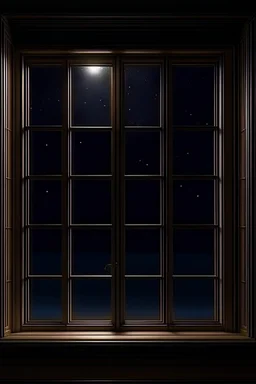night window realistic
