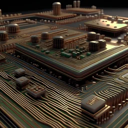 MoonieScene circuits 3D HD super details