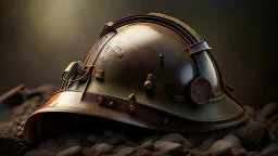 Carry with engineer's helmet