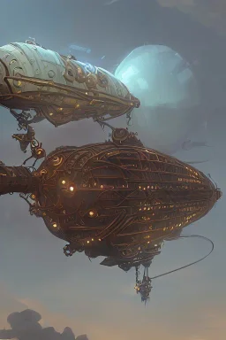 steampunk airship