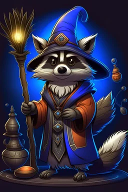 deadly Raccoon wizard