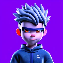 cute boy 3D
