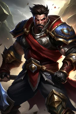 Darius from league of legends duelist