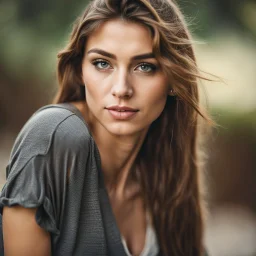 portrait Young woman, 20 years old,closeup